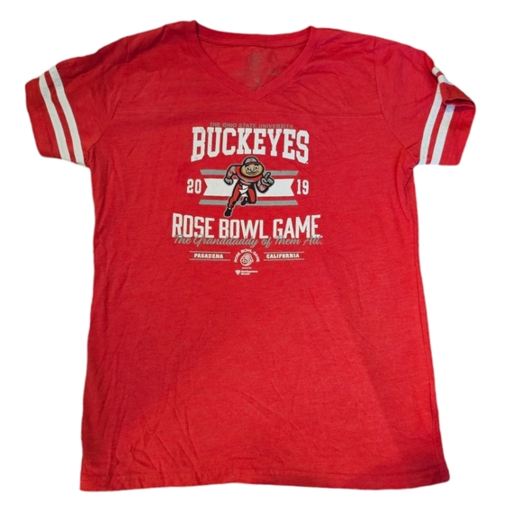 Ohio State University Buckeyes 2019 Rose Bowl T-Shirt Size Medium - Picture 1 of 5